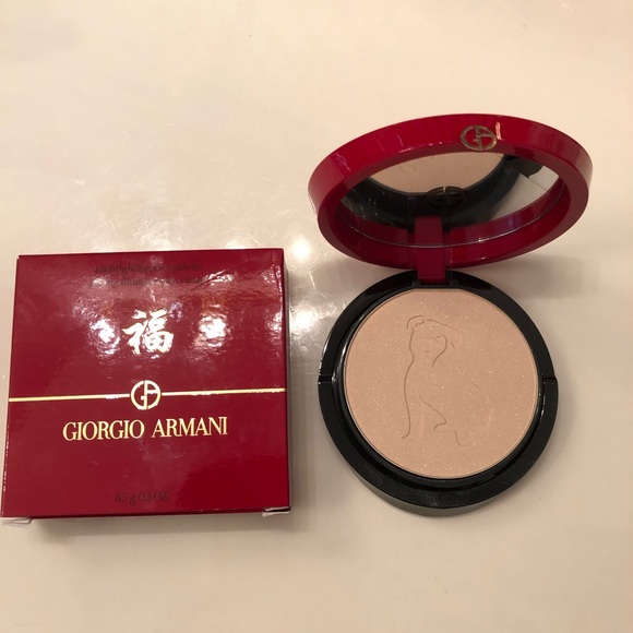 giorgio armani highlighting face palette